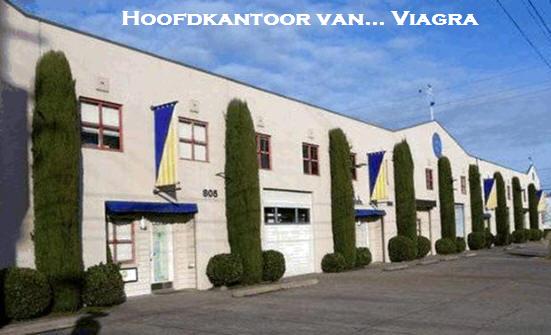 Het hoofdkantoor van Viagra