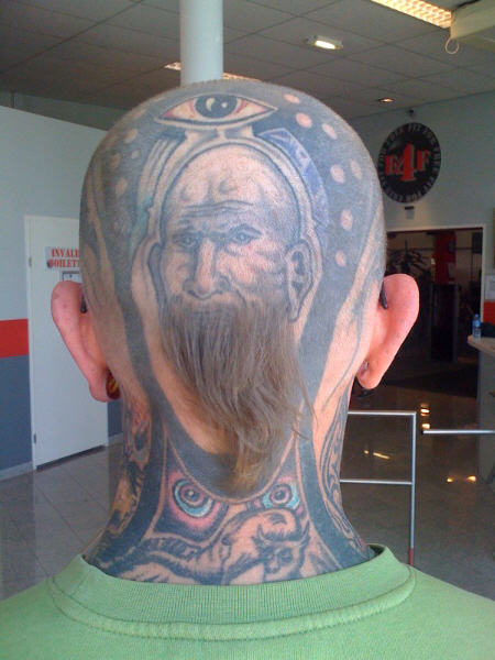 Tatoo met haar Tatoo met haar