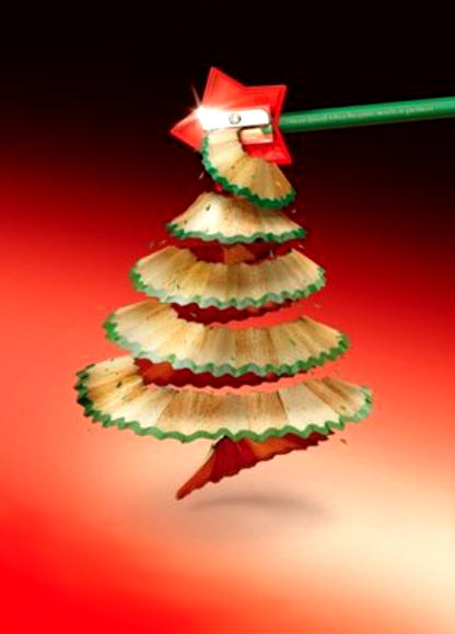 potlood kerstboom potlood kerstboom