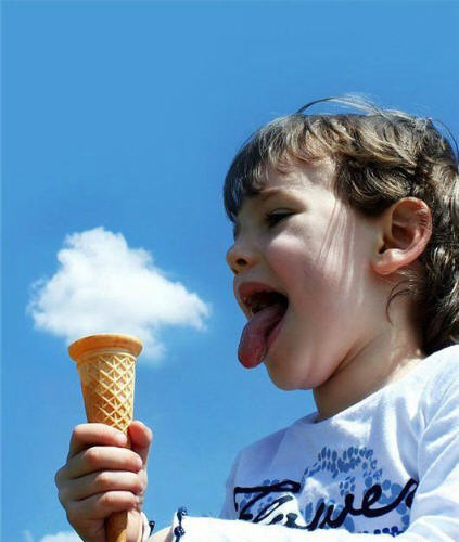 Wolken ijsje Wolken ijsje